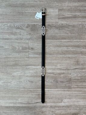 NWT Urban Outfitters Western Concho Belt in Black, Size Small
